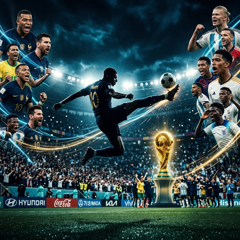Las grandes estrellas que brillarán en el Mundial 2026