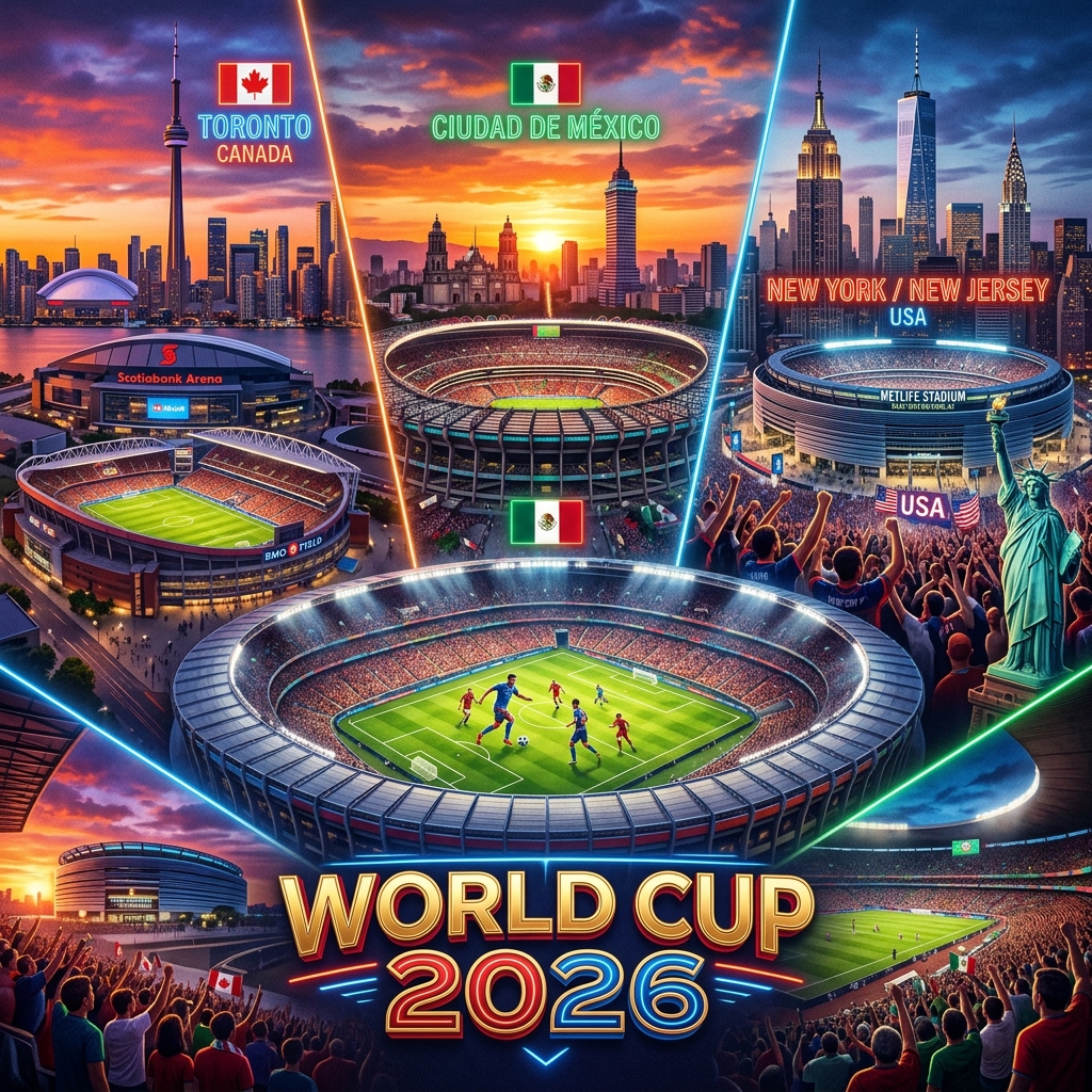 Guía completa de las sedes: todo sobre las 16 ciudades del Mundial 2026