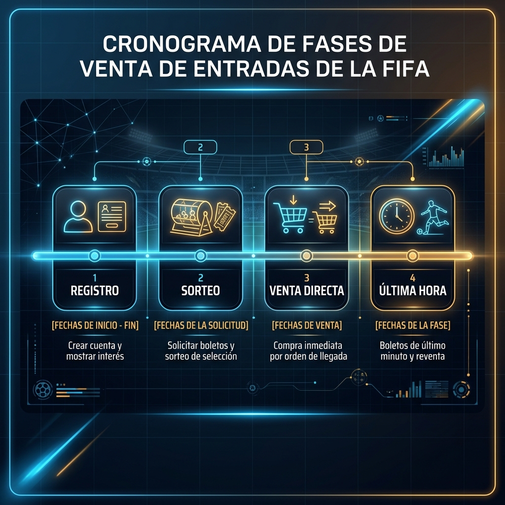 Fases de venta entradas Mundial 2026