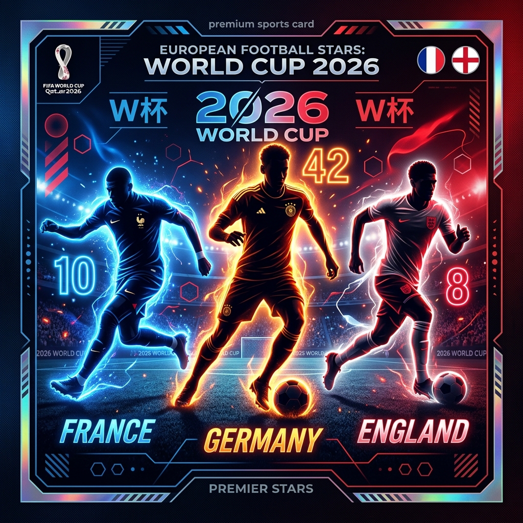 Estrellas europeas del Mundial 2026