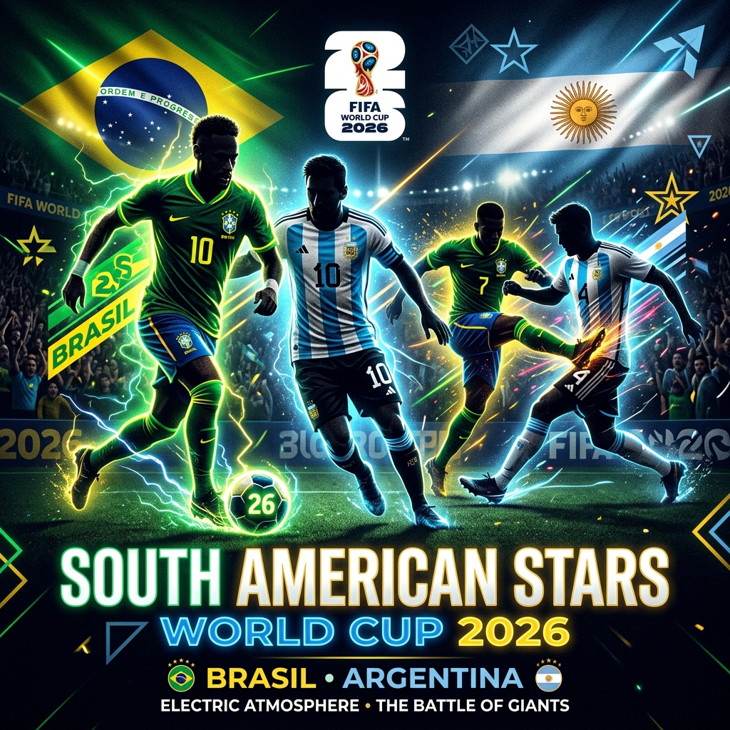 Estrellas sudamericanas del Mundial 2026